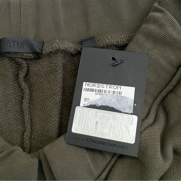 NWT ATM cotton terry joggers - Picture 8 of 14